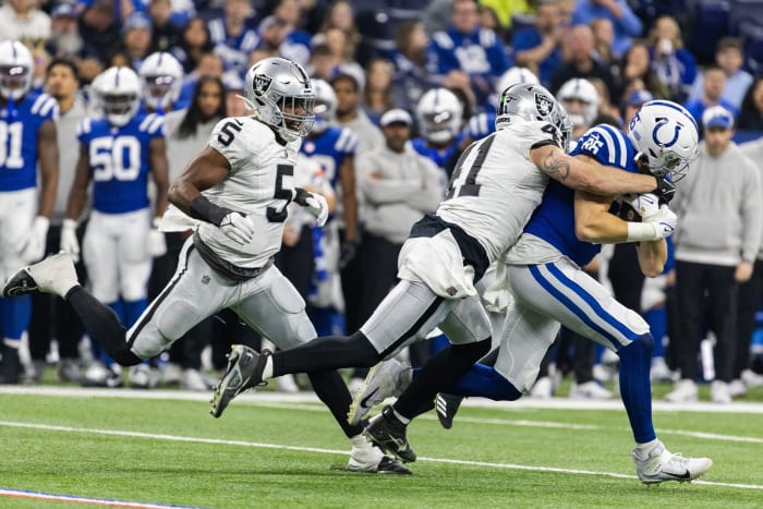 The Las Vegas Raiders already have a solid LB group. They should still add to the unit.